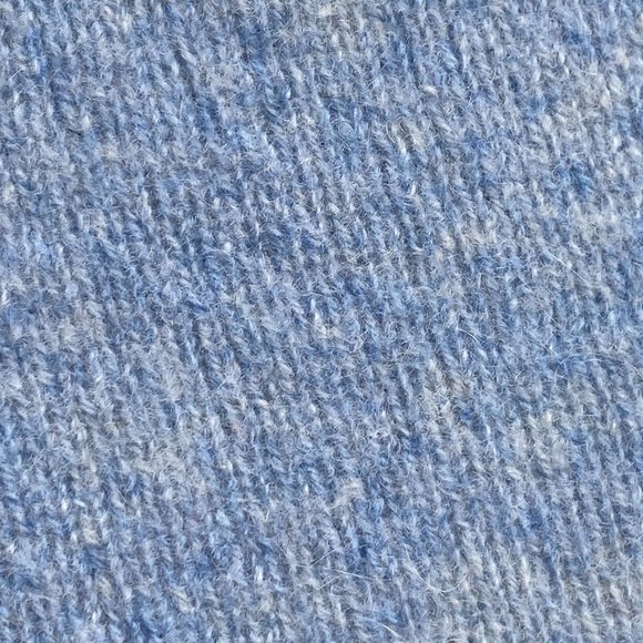 Athleta 100% Cashmere Turtleneck Sweater Heather Blue Minimalist Quiet Luxury-XS - Picture 10 of 13